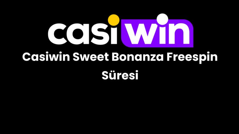 casiwin sweet bonanza freespin suresi 162